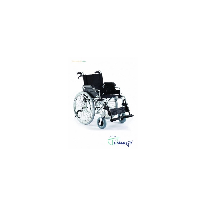 Wózek inwalidzki aluminiowy z szybkozłączkami FS 908 LJQ